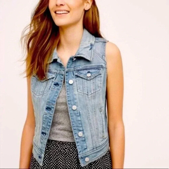 Gap Kids Blue Denim Jean Jacket size XL (12) - Picture 1 of 5